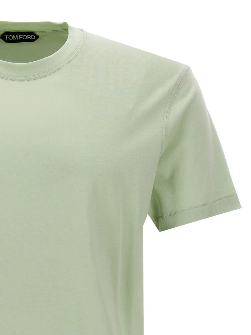 Lyoncell T-shirt Man TOM FORD Green