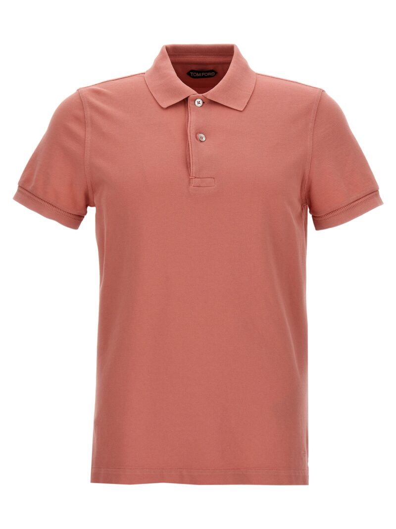 'Tennis Piquet' polo shirt TOM FORD Pink