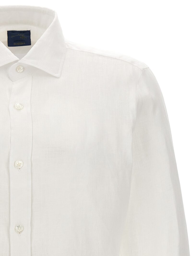 'Dandy Life' shirt Man BARBA White