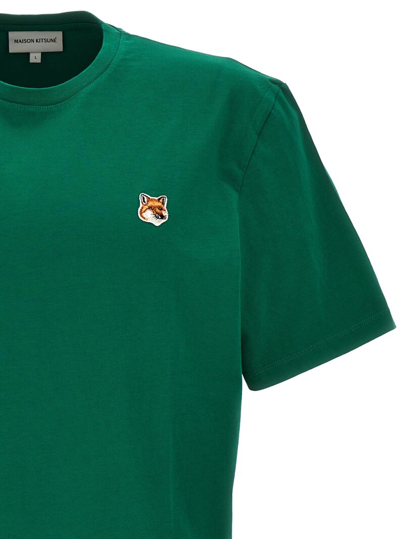 'Fox Head' T-shirt Man MAISON KITSUNE Green