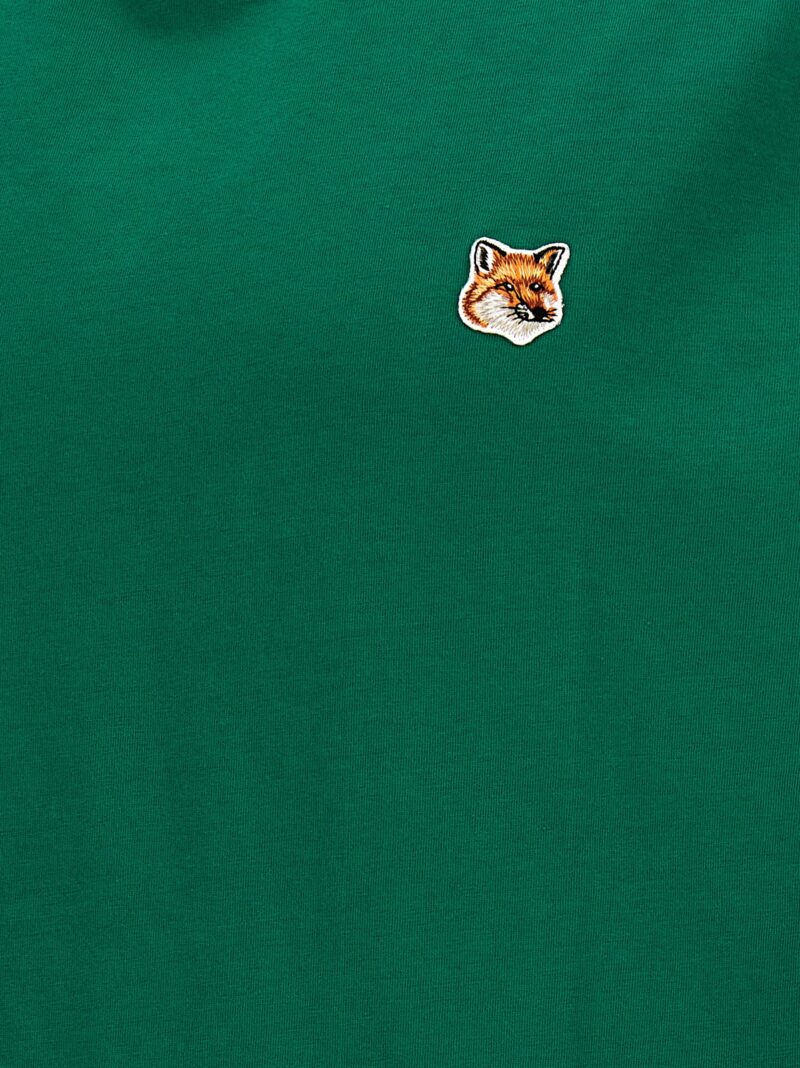 'Fox Head' T-shirt 100% cotton MAISON KITSUNE Green