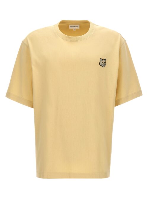 'Bold Fox Head' T-shirt MAISON KITSUNE Beige