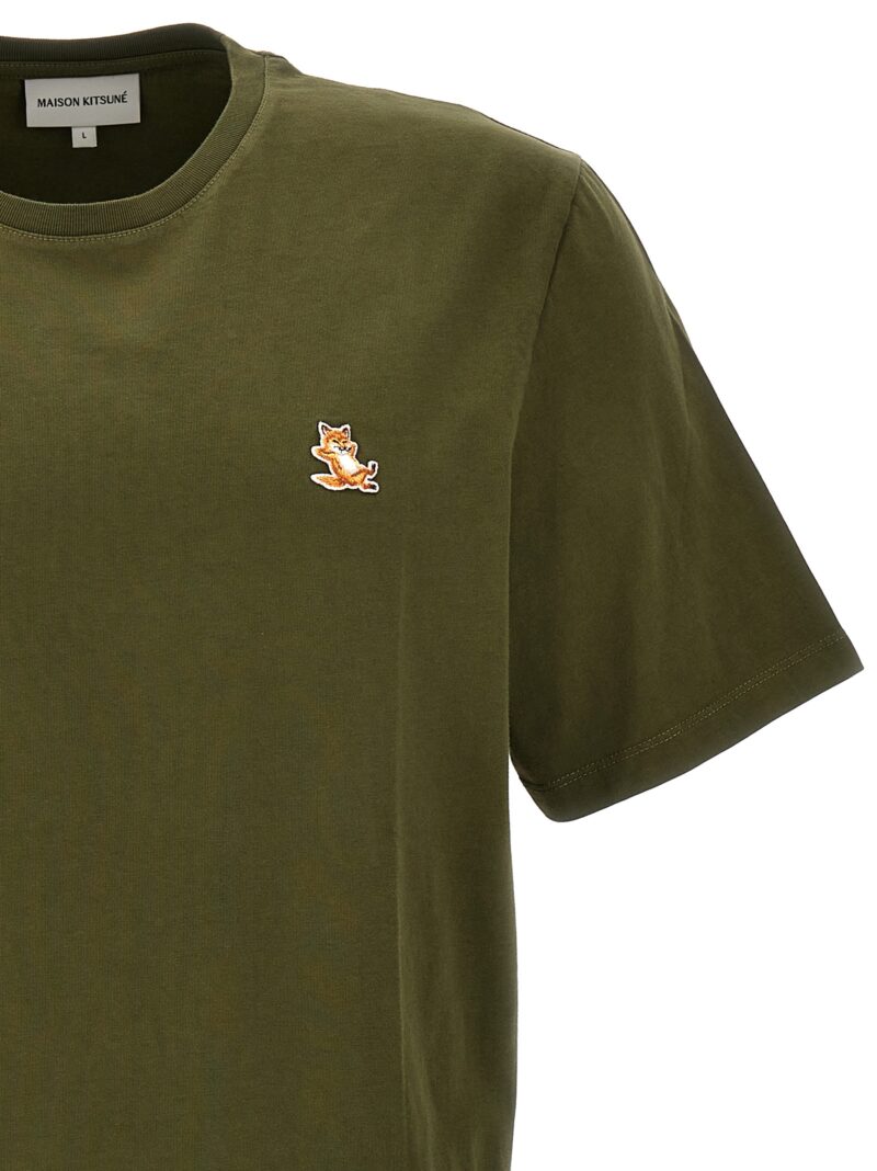 'Chillax Fox' T-shirt Man MAISON KITSUNE Green