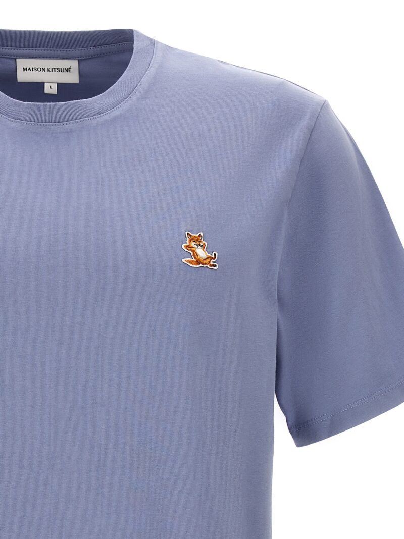 'Chillax Fox' T-shirt Man MAISON KITSUNE Light Blue