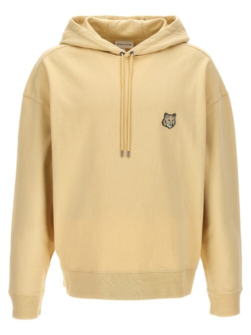 'Bold Fox Head' hoodie MAISON KITSUNE Beige