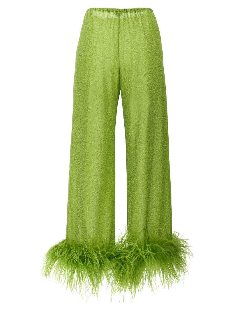 'Lumiere Plumage' pants LPF235LIME OSÈREE Green