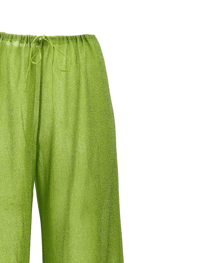 'Lumiere Plumage' pants Woman OSÈREE Green