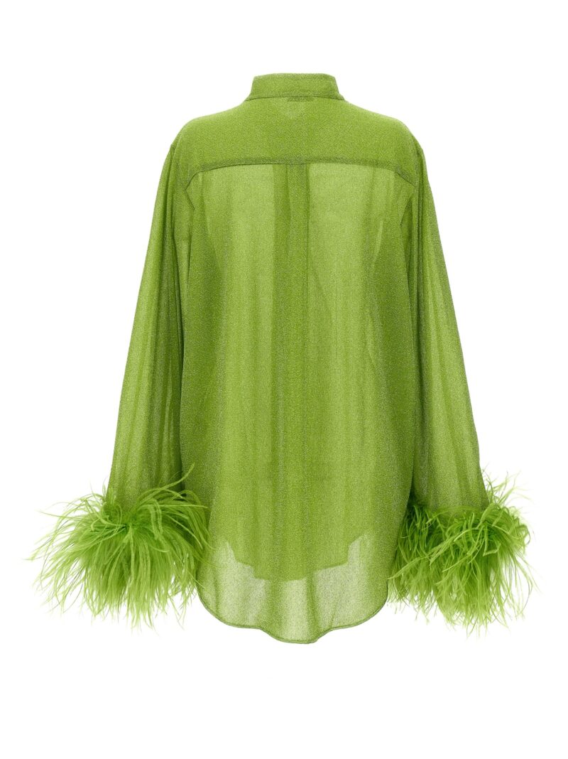 'Lumiere Plumage' shirt LSF213LIME OSÈREE Green