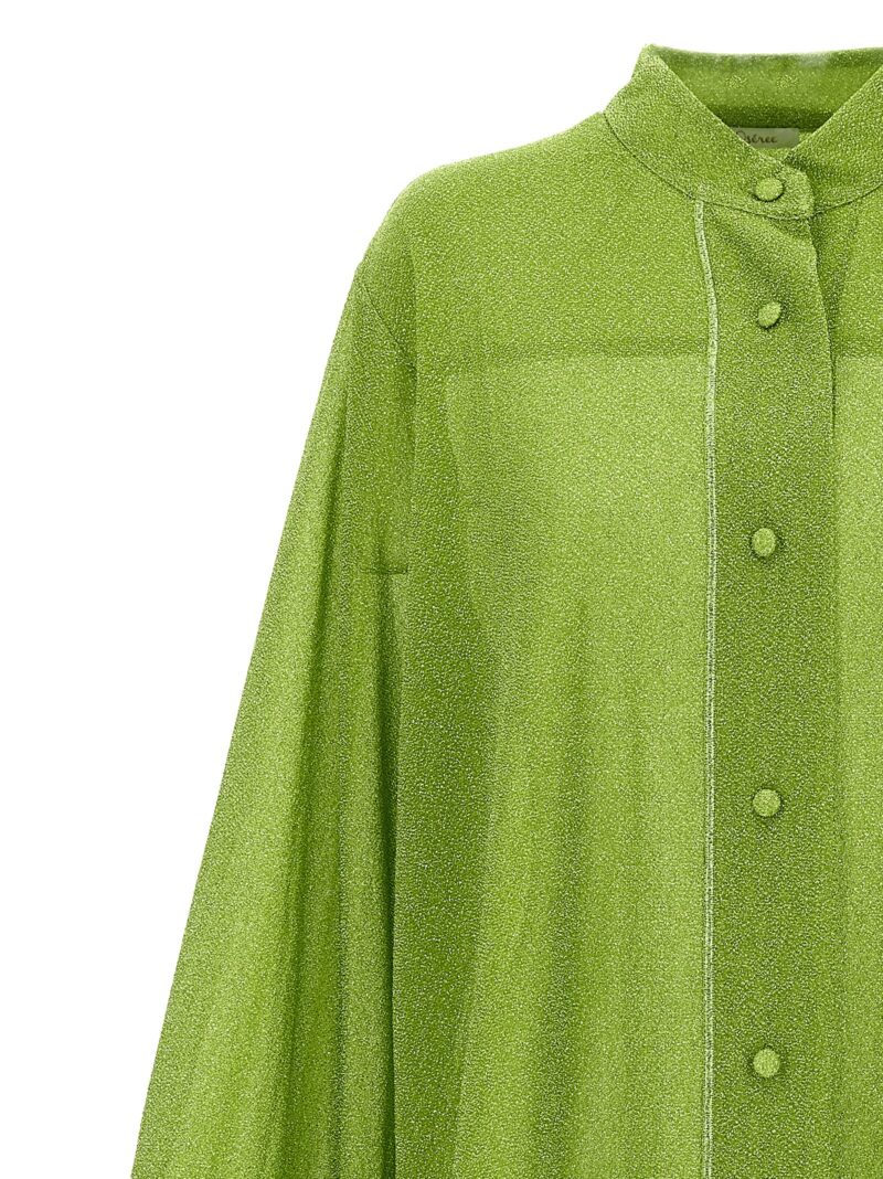 'Lumiere Plumage' shirt Woman OSÈREE Green