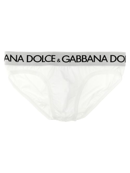 'Midi' briefs DOLCE & GABBANA White/Black