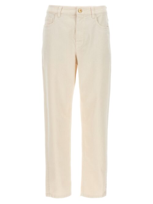 Denim jeans BRUNELLO CUCINELLI White