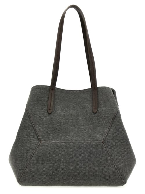 'Monile' shopping bag BRUNELLO CUCINELLI Gray