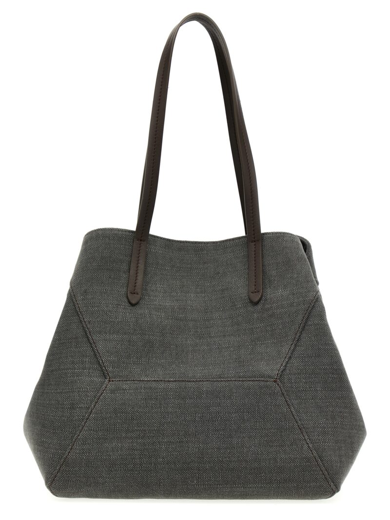 'Monile' shopping bag BRUNELLO CUCINELLI Gray