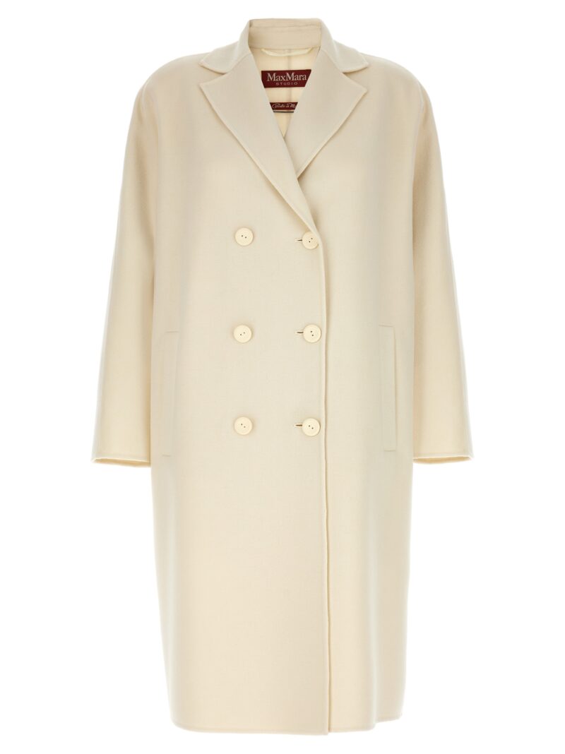 'Meringa' coat MAX MARA STUDIO White