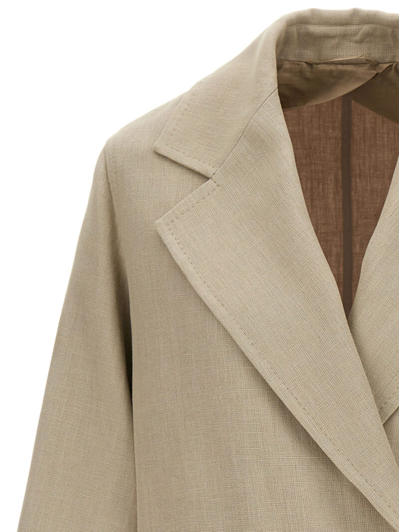 'Mescal’ trench coat Woman MAX MARA Beige