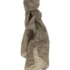 Printed silk scarf BRUNELLO CUCINELLI Gray