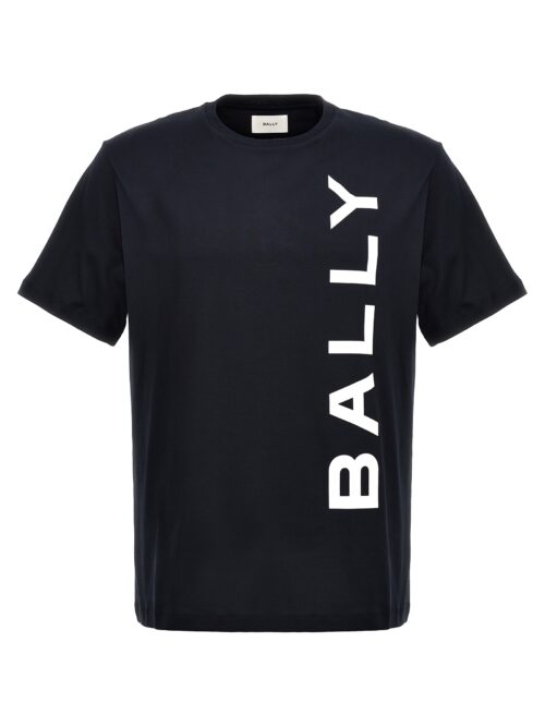 Logo print T-shirt BALLY Blue