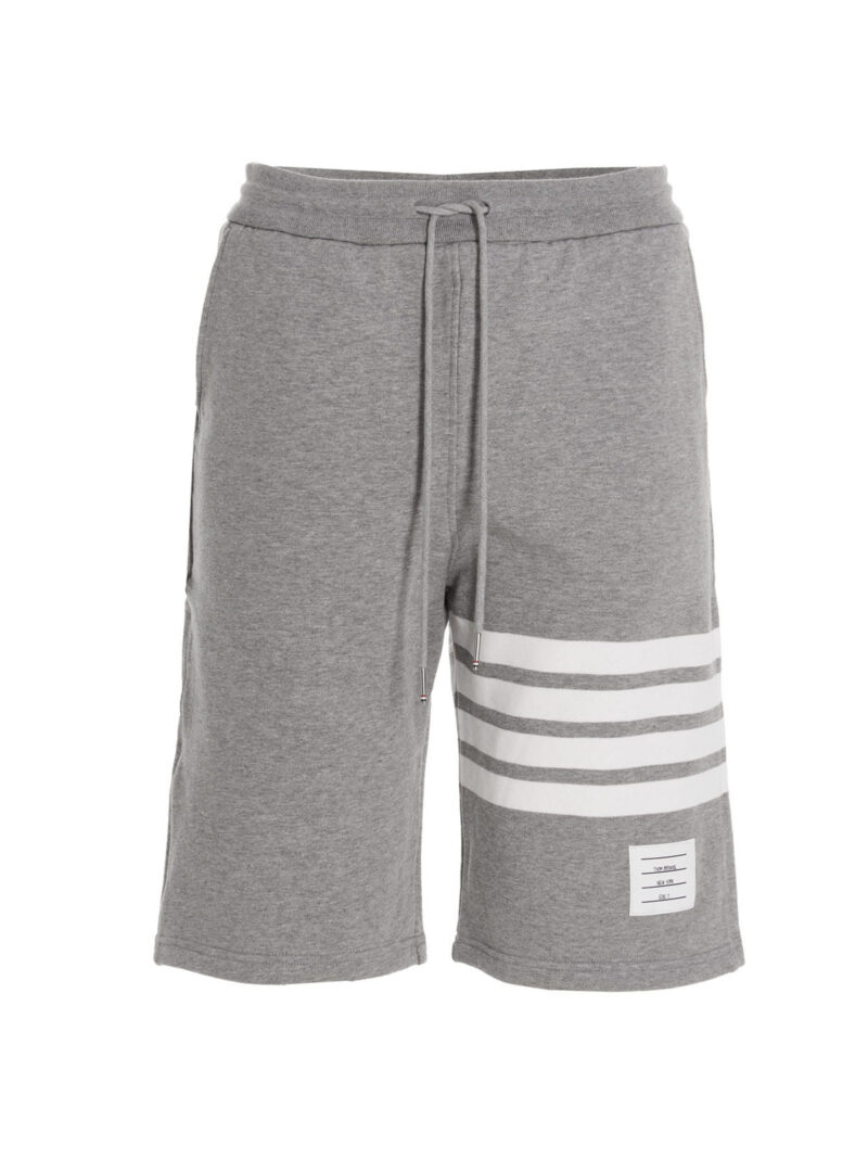 '4 bar’ bermuda shorts THOM BROWNE Gray