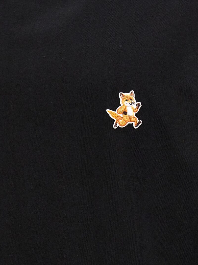 'Speedy Fox' T-shirt 100% cotton MAISON KITSUNE Black