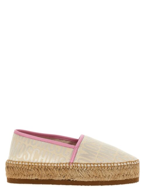 Logo espadrilles MOSCHINO Multicolor