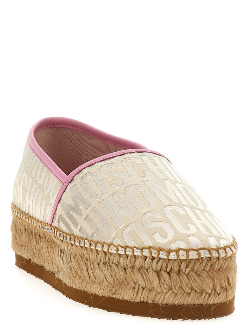 Logo espadrilles MN10114G1I10110A MOSCHINO Multicolor