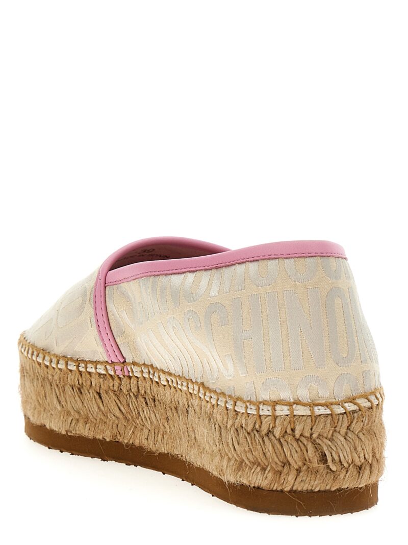 Logo espadrilles Woman MOSCHINO Multicolor