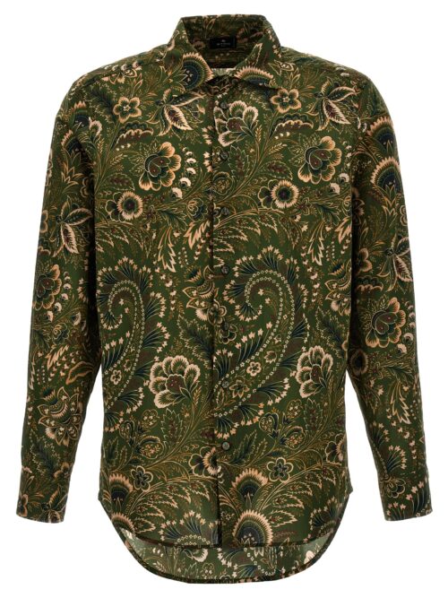 'Paisley' shirt ETRO Green