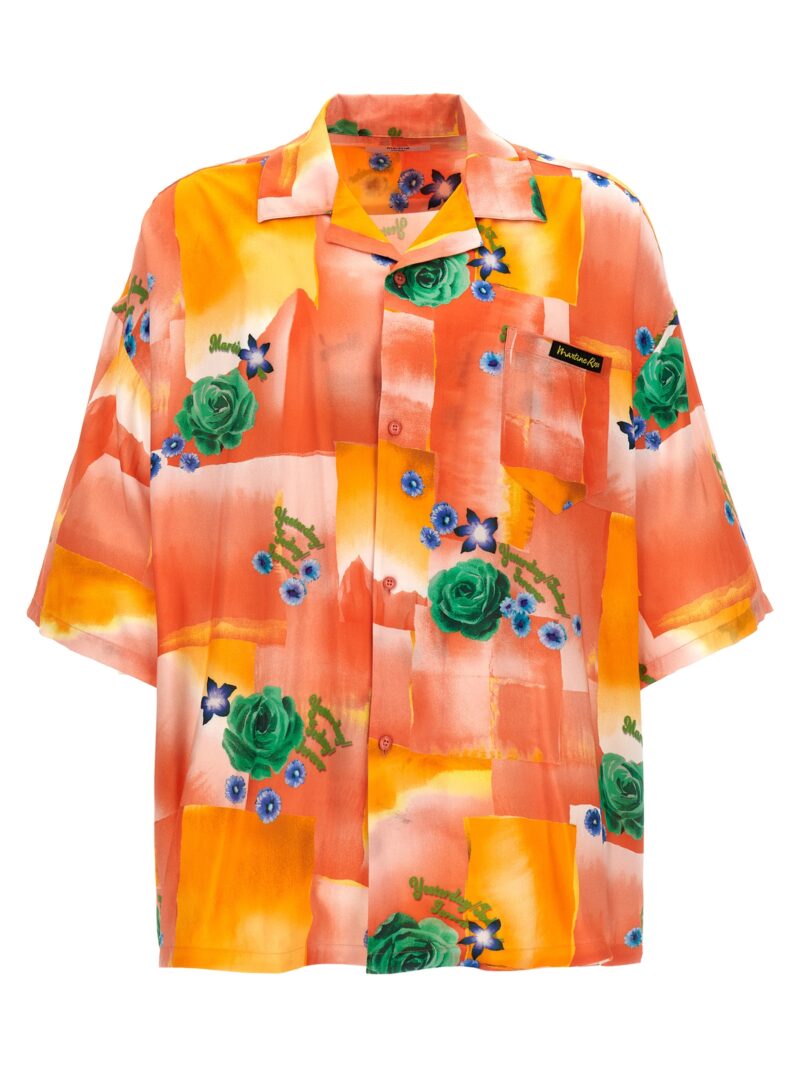 'Today Floral Coral' shirt MARTINE ROSE Multicolor