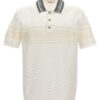 'Dawn' polo shirt WALES BONNER White