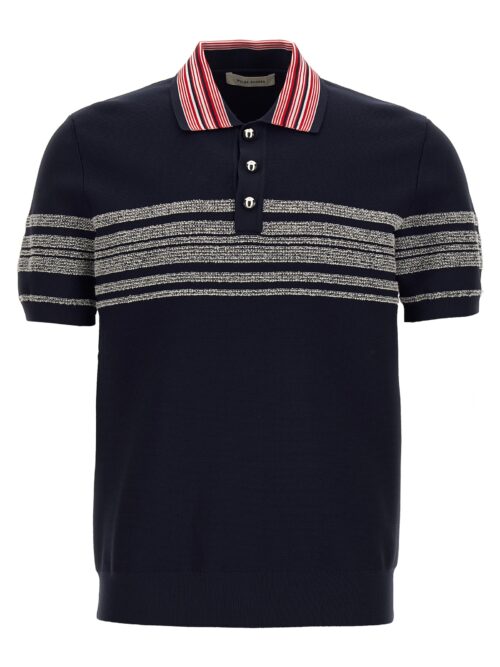 'Dawn' polo shirt WALES BONNER Blue