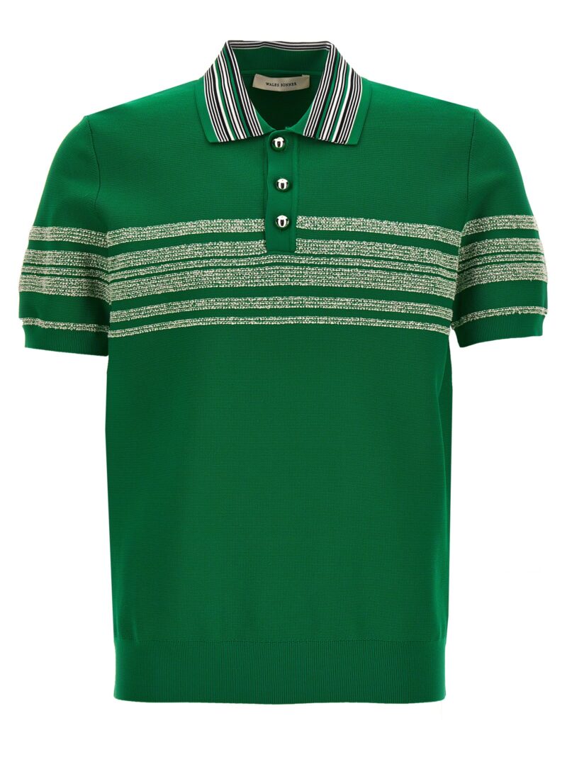 'Dawn' polo shirt WALES BONNER Green