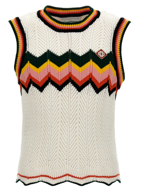 'Chevron' vest CASABLANCA Multicolor