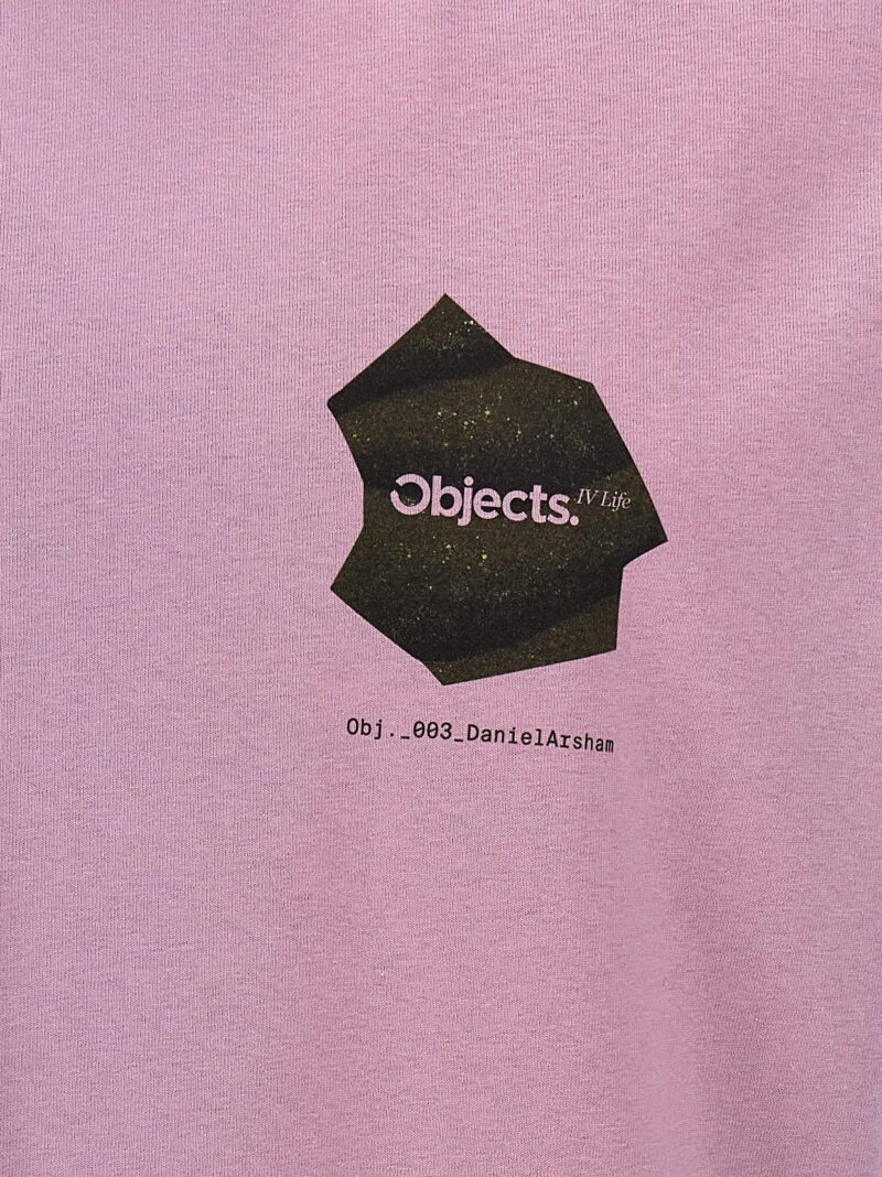 'Thought Bubble Spray' T-shirt 100% cotton OBJECTS IV LIFE Purple