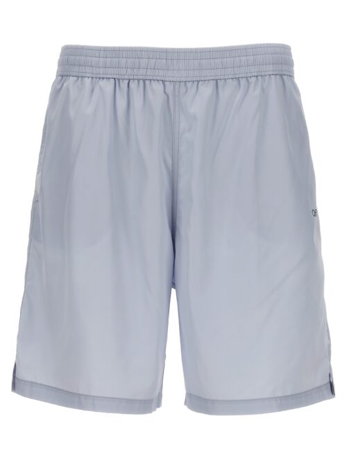 'Arrow Surfer' swim shorts OFF-WHITE Light Blue