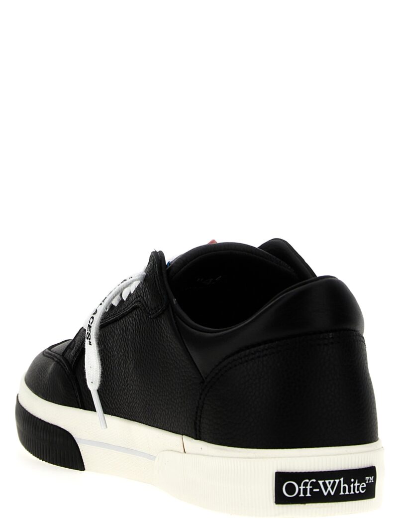 'New Low Vulcanized' sneakers 100% calfskin leather (Bos Taurus) OFF-WHITE White/Black