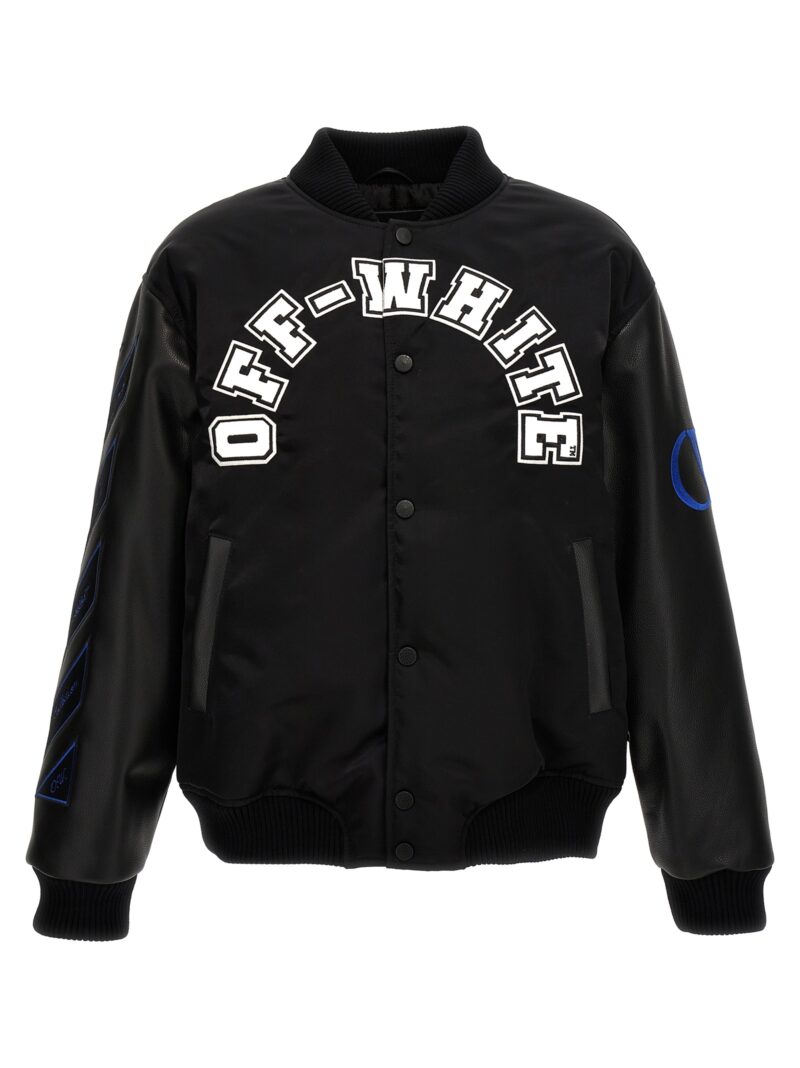 'Baseball' bomber jacket OFF-WHITE Black