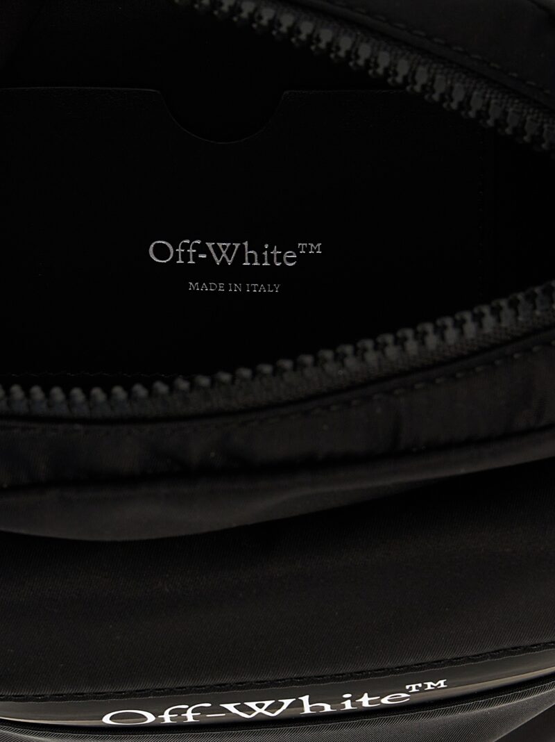 'Outdoor' crossbody bag 100% polyester OFF-WHITE Black