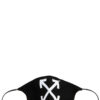 'Arrow' mask OFF-WHITE Black