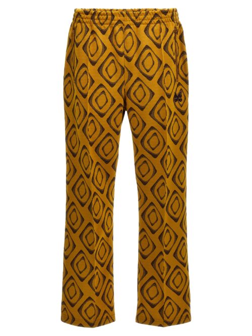 Fancy print joggers NEEDLES Yellow