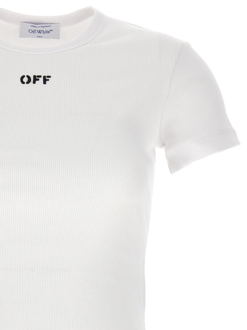 'Off' T-shirt Woman OFF-WHITE White