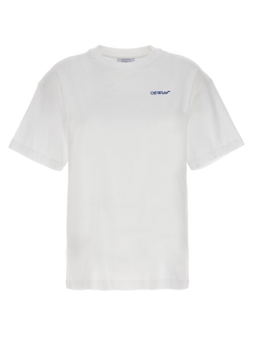 T-shirt 'Embr Diag Tab' OFF-WHITE White