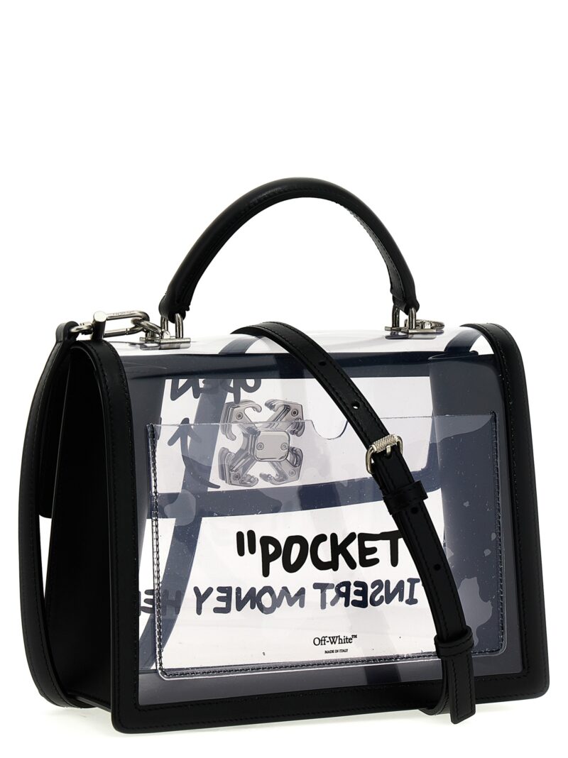 'Jitney 2.8' handbag OWNP035S24MAT00179107910 OFF-WHITE Black