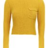 Wool and cachemire sweater PRADA Yellow