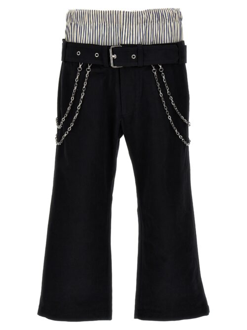 'Double Layered Boxer' pants BLUEMARBLE Black