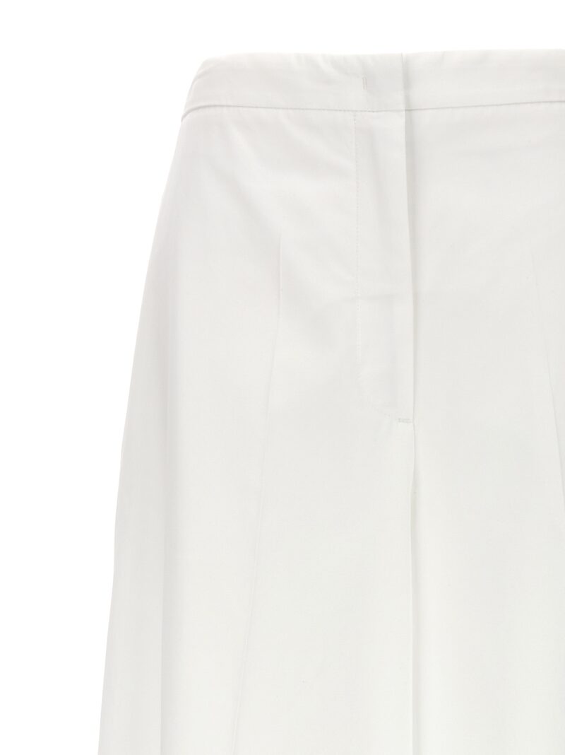 Pleated tailored trousers Woman FABIANA FILIPPI White