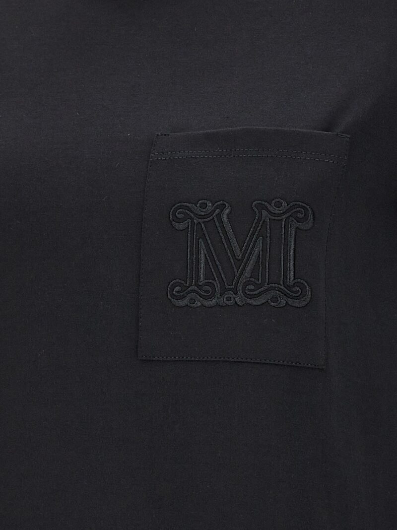 'Papaia' t-shirt 100% cotton MAX MARA Black