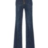 Maxi zip jeans ELISABETTA FRANCHI Blue