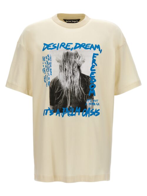 'Palm Oasis' t-shirt PALM ANGELS White