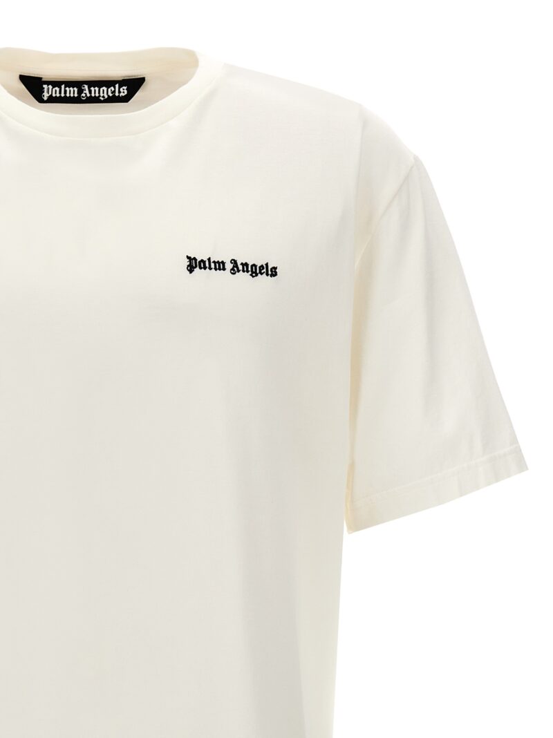 'Classic Logo' t-shirt Man PALM ANGELS White