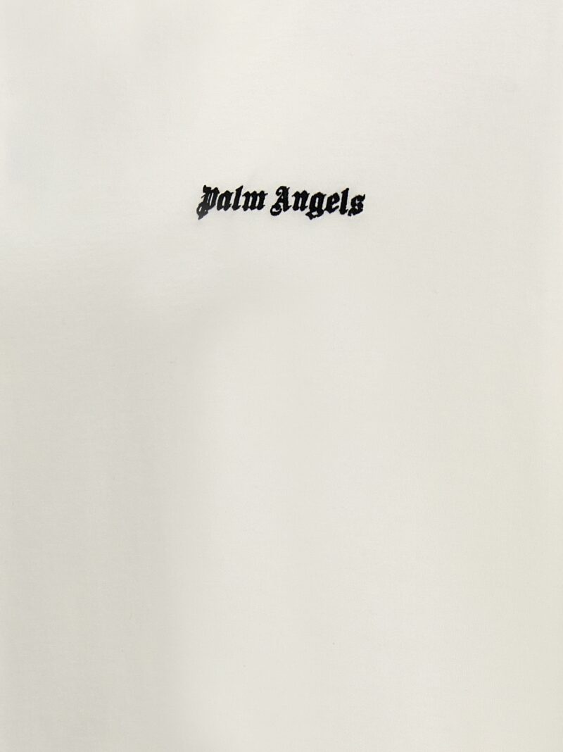 'Classic Logo' t-shirt 100% cotton PALM ANGELS White